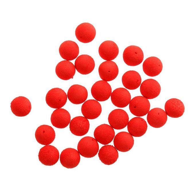 30pcs   Up Boilies Floating Ball Beads Pellet Carp  Baits Red