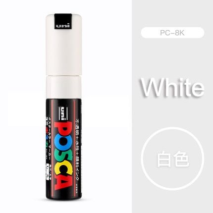 One Piece Uni Posca PC-8K Paint Marker Pen- Broad Tip-8mm