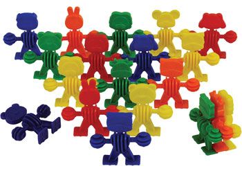 Teachables - Bristle Blocks Animals - 96 Pieces