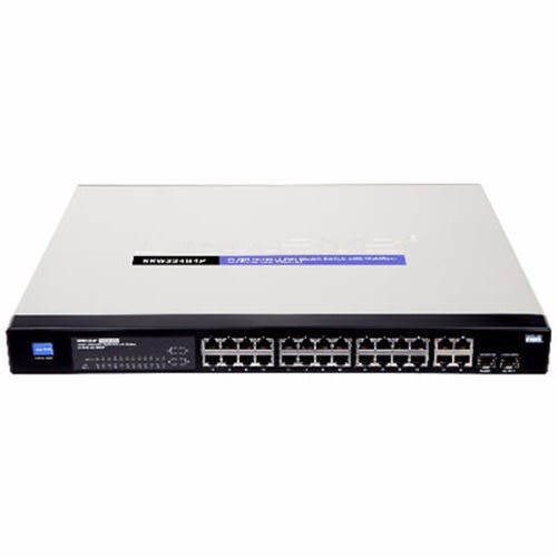 SRW224G4P 24-port 10/100 + 4-port Gigabit Switch - WebView/PoE