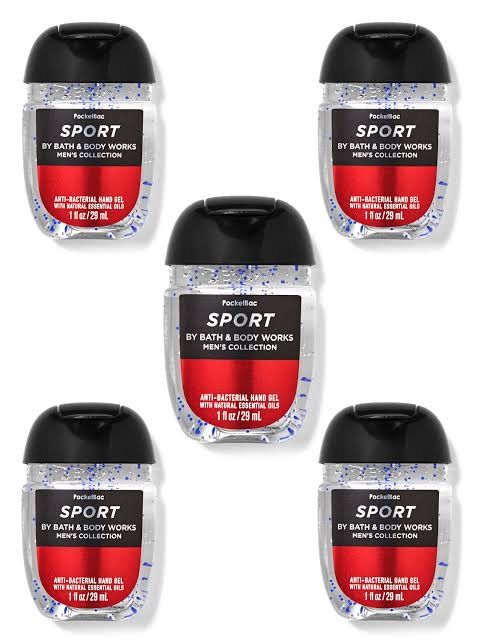 Sport PocketBac Hand Sanitizer, 5-Pack