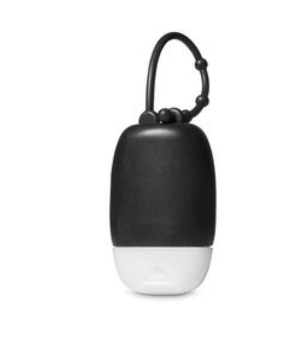 Black Pocket Bac Holder + A Pockebac Sanitizer