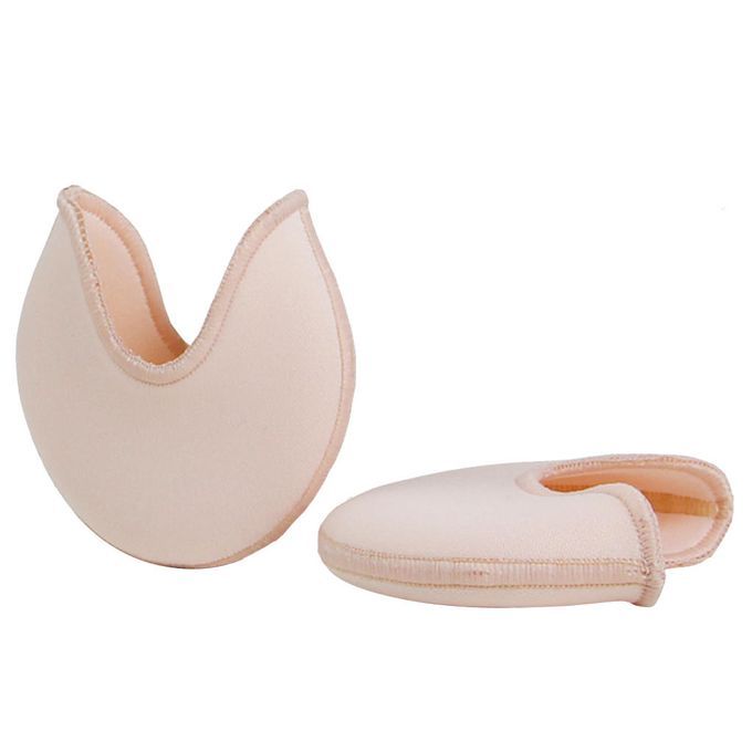 Pair Of Silicone  Pointe Toe Pads Half Insole For Gymnastic Ballet