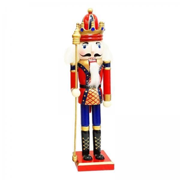 2x  Decoration Wooden Soldier Prince