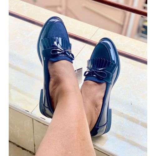 Trendy  Designed Ladies Shoes-Blue