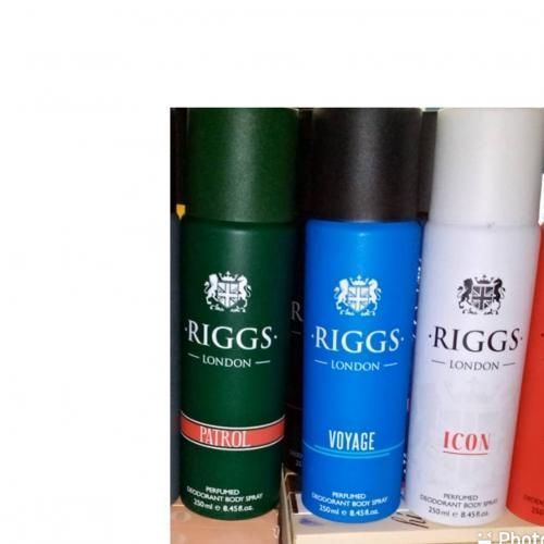London Riggs  Lasting Deodorant Body Spray 3pcs