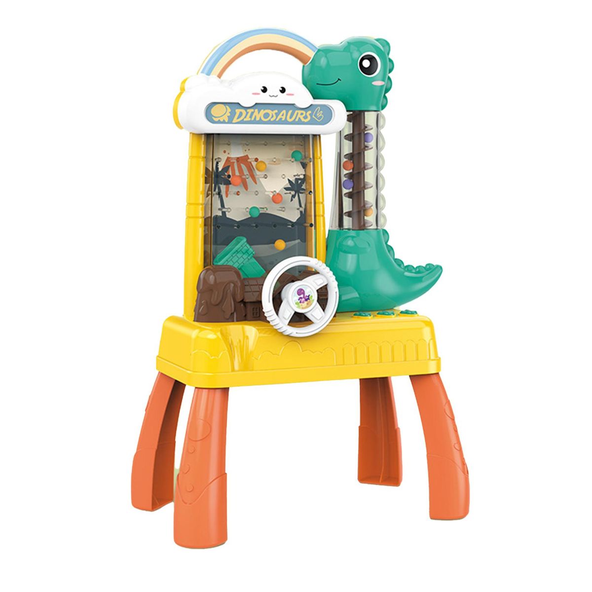 Kids Toy Dinosaur Pick Up Bean Preschool Kids Toy Yellow