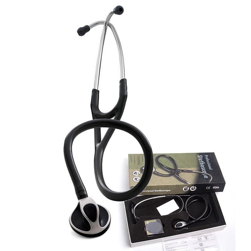 Professional Cute Clinical Acoustical Heart-lung Blood Pressure Stethoscope Cardiology Medical Estetoscopio For Doctors Nurse