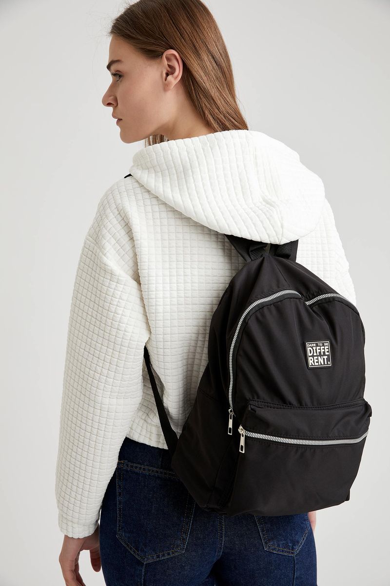 Woman Black Bag