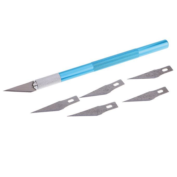 5 Blades Wood Paper Craft Pen Knives DIY Hand Tools