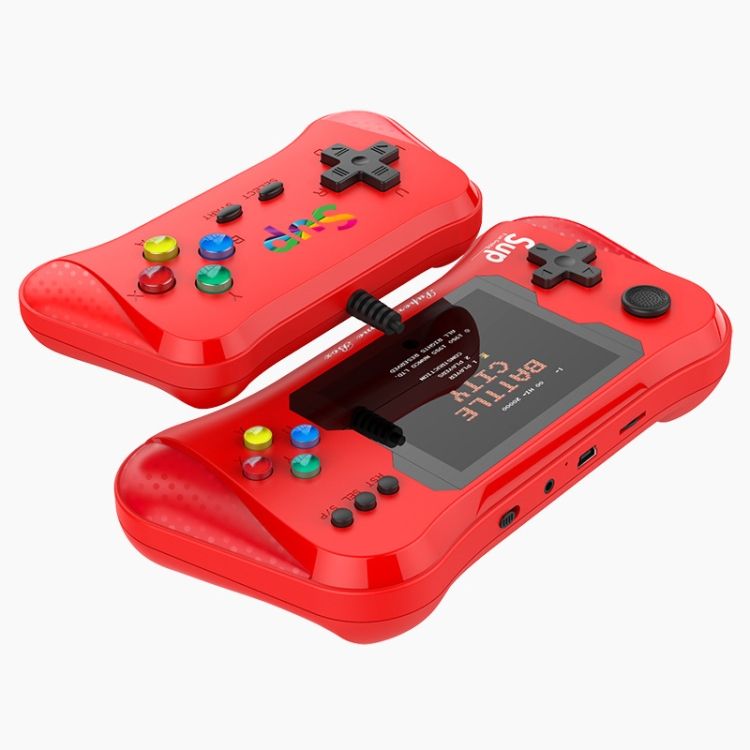 X7M Retro Portable Game Console, Style:  Double-Red