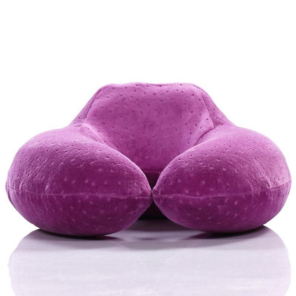 1Pc U-Shaped Neck Pillow Memory Foam Pillow Neck Head