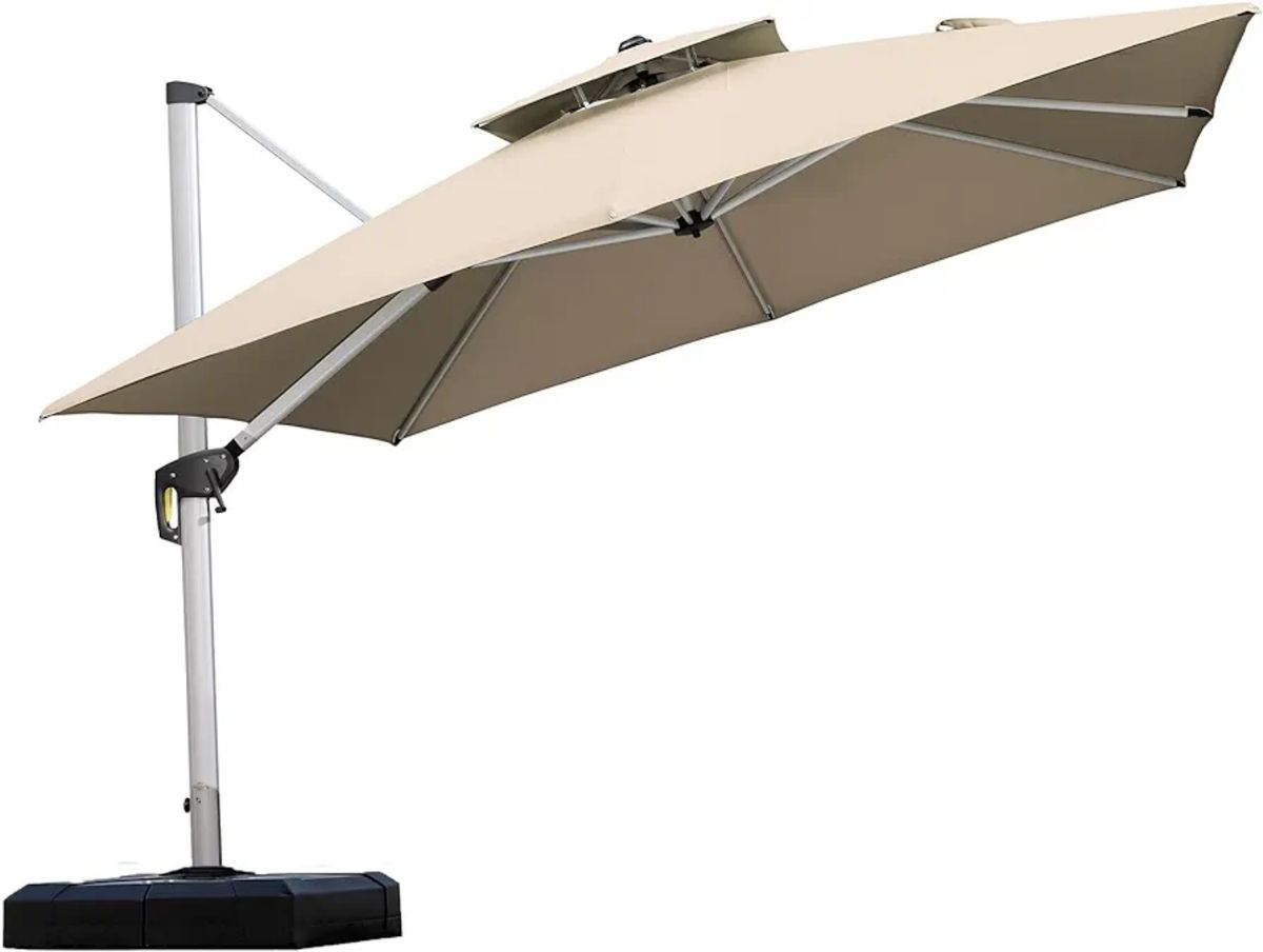 PURPLE LEAF 10ft Patio Umbrella Outdoor Square