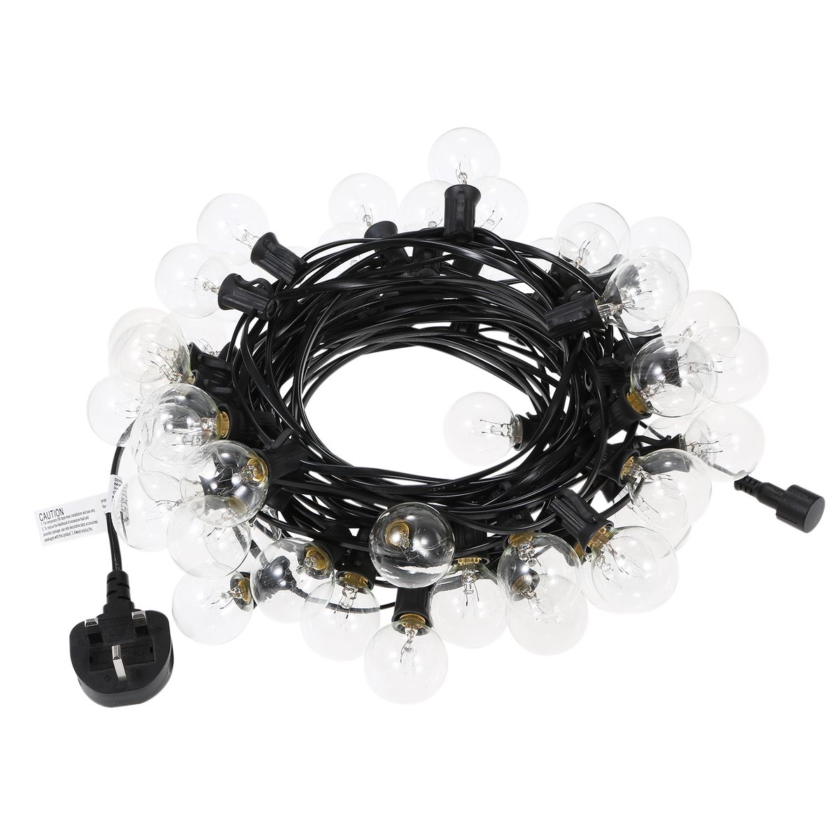 Neoglint 16.14M/53Ft G40 Outdoor String Lights 50+5(Spare)