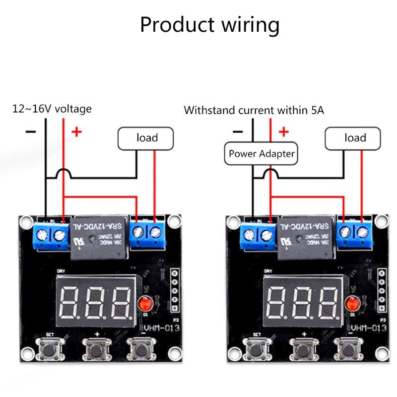 Timer Countdown Switch Module 0-999 Minutes Setting Range Delay Board A0KF