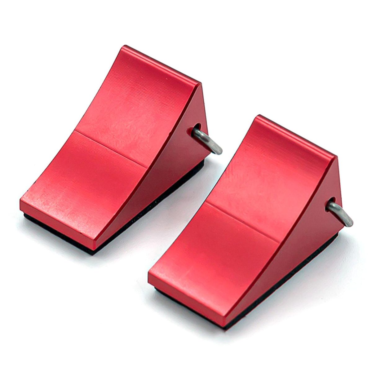 Aluminum Alloy Wheel Chock 2pcs RC Car Fix Block for 1/14 1/12 1/10 RC Car
