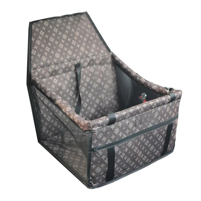 Pet Car Booster Seat Carrier Travel Breathable Dog Car Seat For Brown