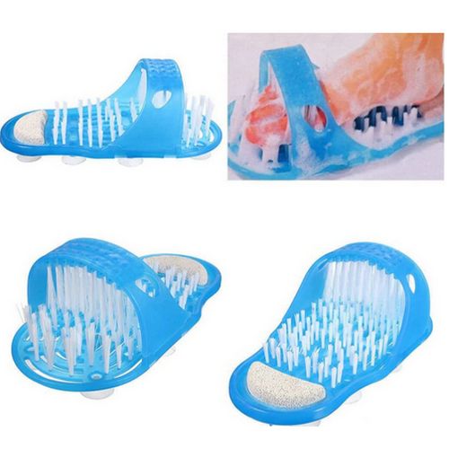 Feet Foot Cleaner Scrubber Bath Massager Bathroom Shower Slippers