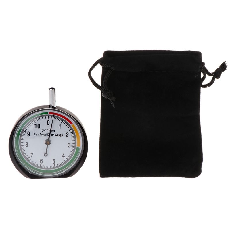 Car Wheel Tire Pressure Tread Depth Gauge Meter Po
