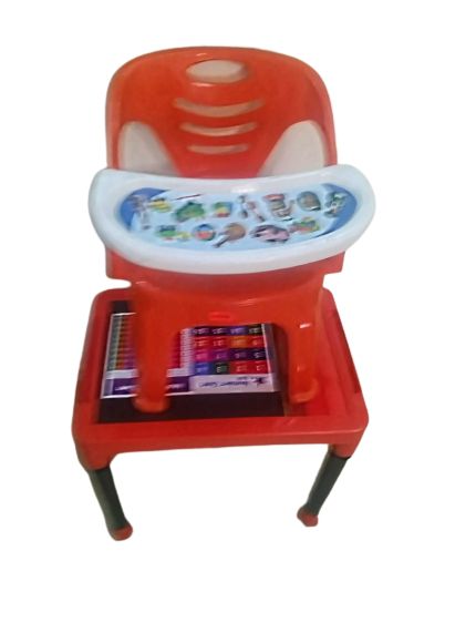 Unisex Children's Kids Play Table & Chair For 1 To 3yrs