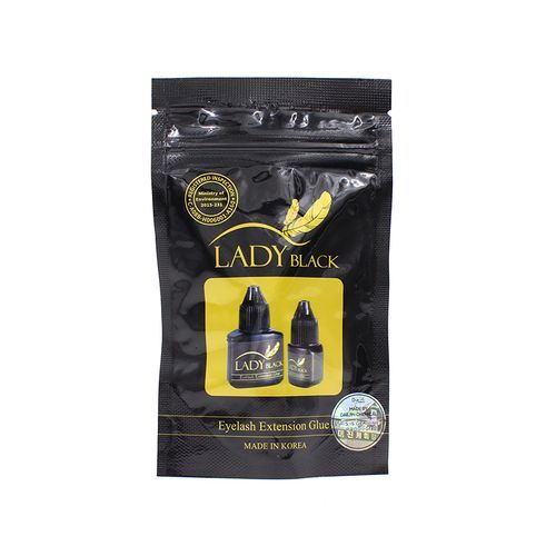 1 Bottle 5ml Lady Black Eyelash Extension Glue Fast Drying