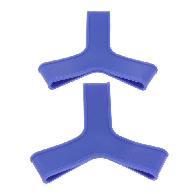 2x Fin Straps Straps Fin Straps Snorkeling Diving Heel Strap, S Blue