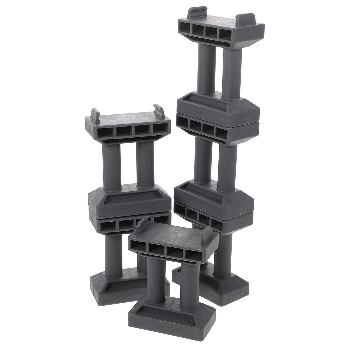 6Pcs Simulation Toy For Kids Playing Bridge Support Railway Train Diy Toy For Kids