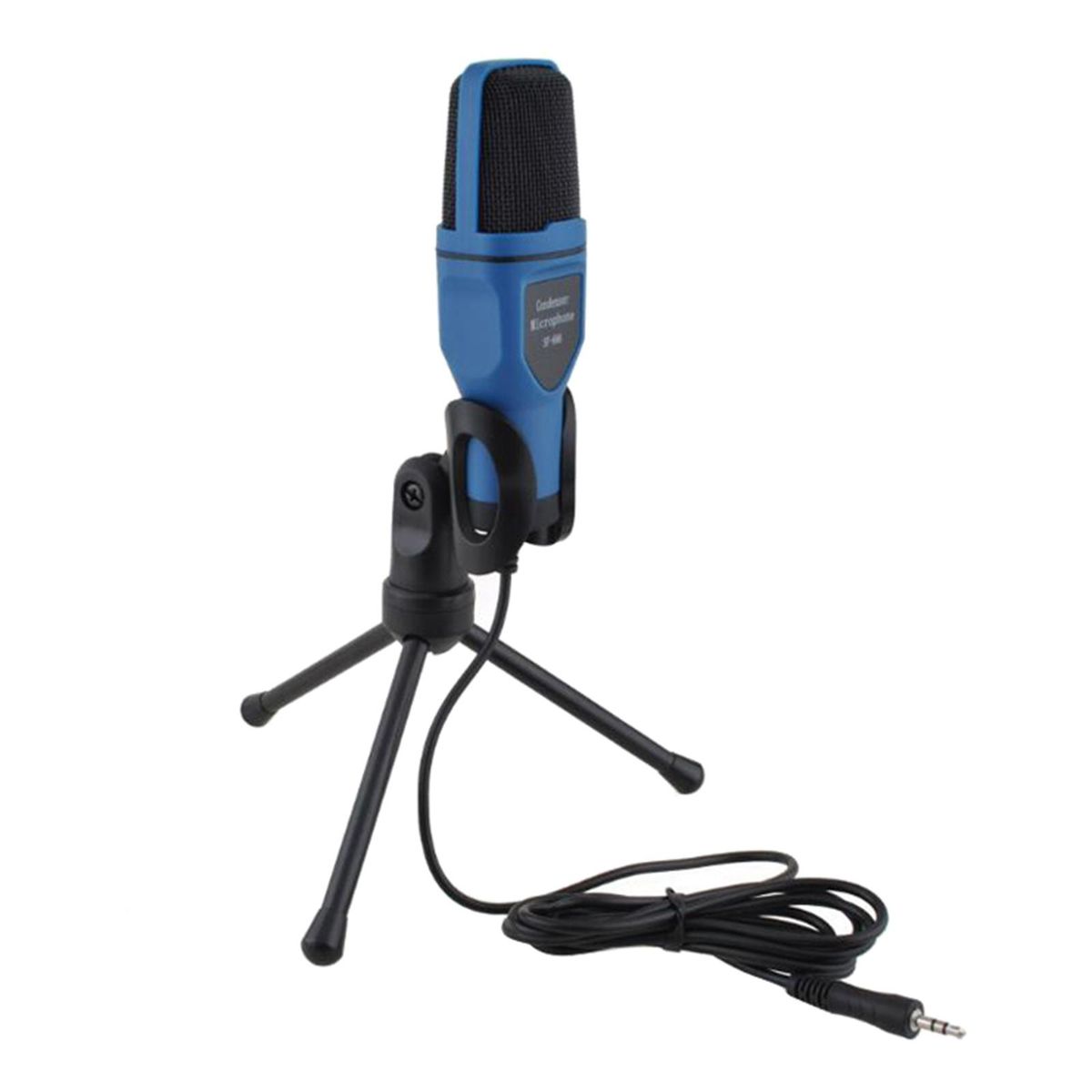 Computer Microphone Podcast USB Condenser Mic With Plug And Play For