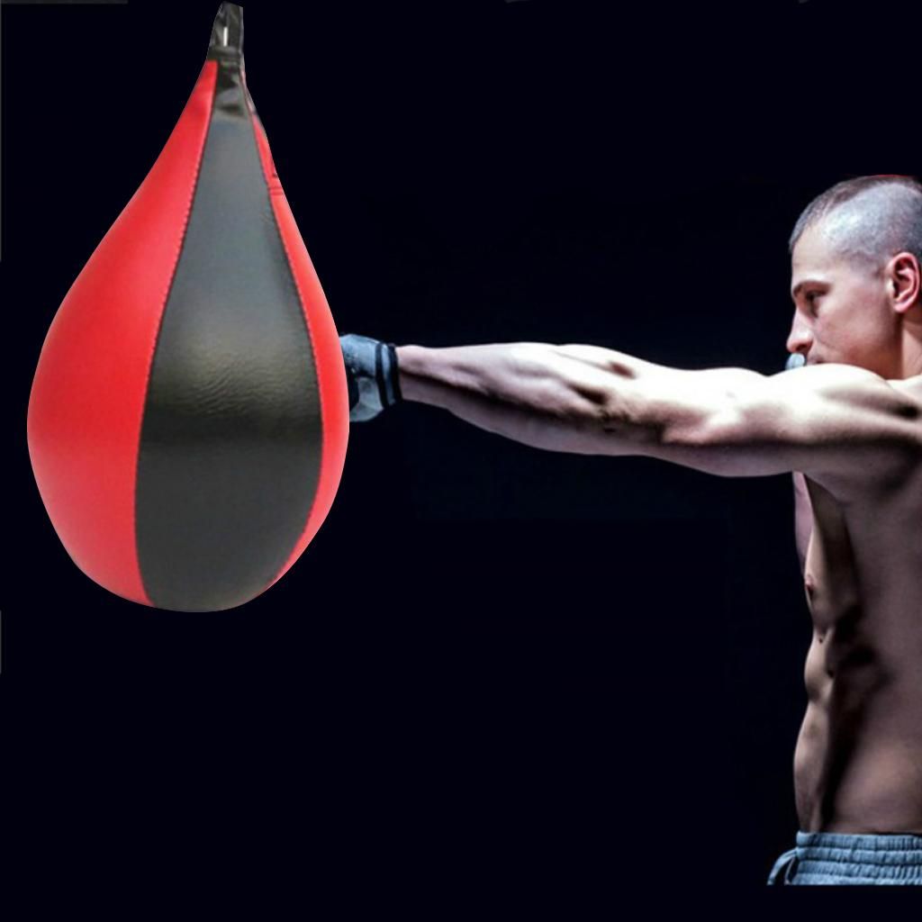 PU Leather Boxing Punching Red