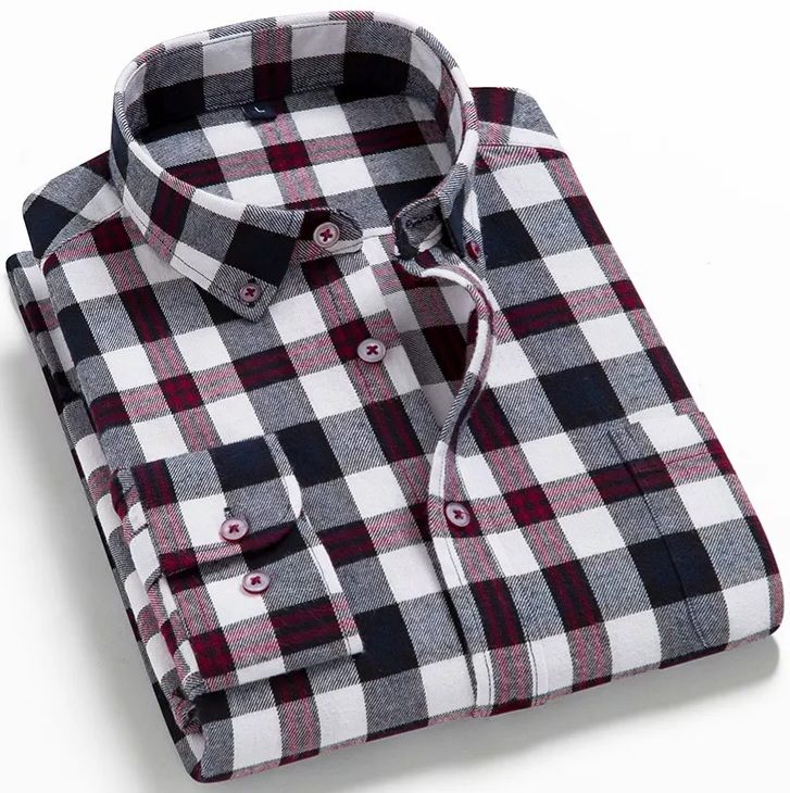 Flannel Men's Check Shirt
