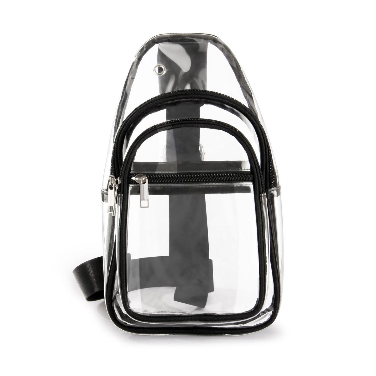 Stadium Bag Sporty Transparent Crossbody Bag with for Concerts Clear