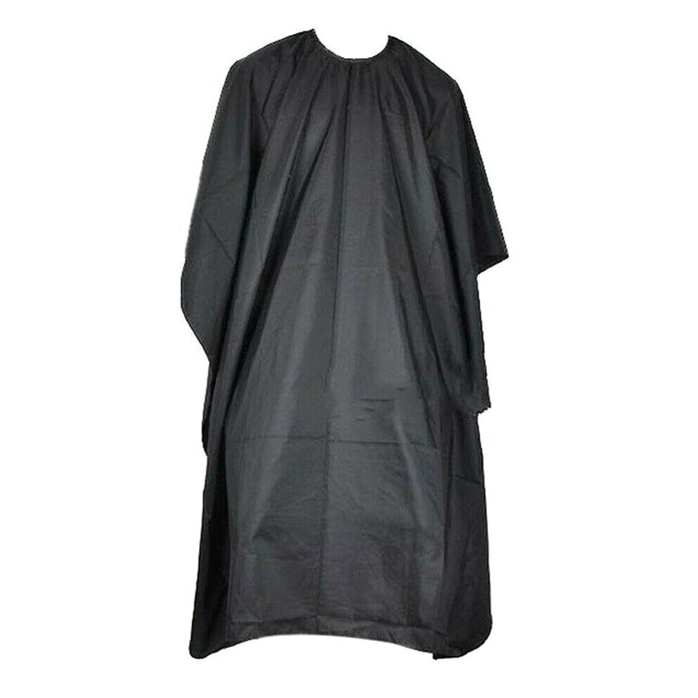 Hair Cutting Cape Salon Hairdressing Waterproof Black Gown