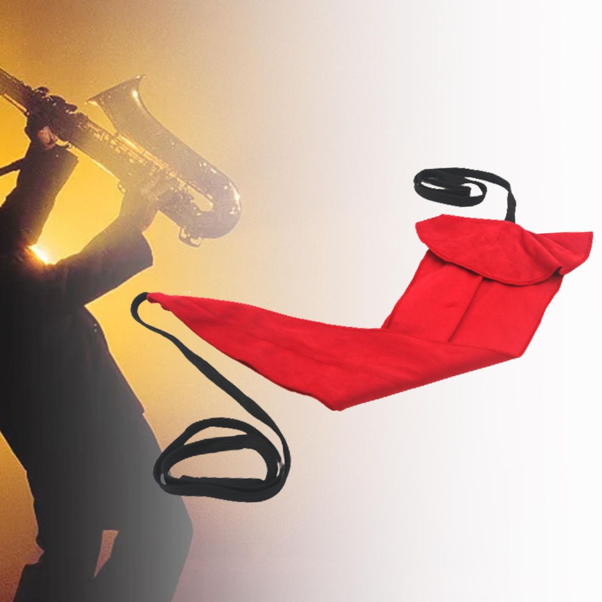 Saxophone Cleaning Care Kits Sax Absorbent Cloth For