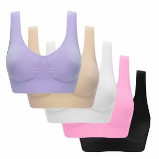 5 In 1 Seamless Padded Top Bra