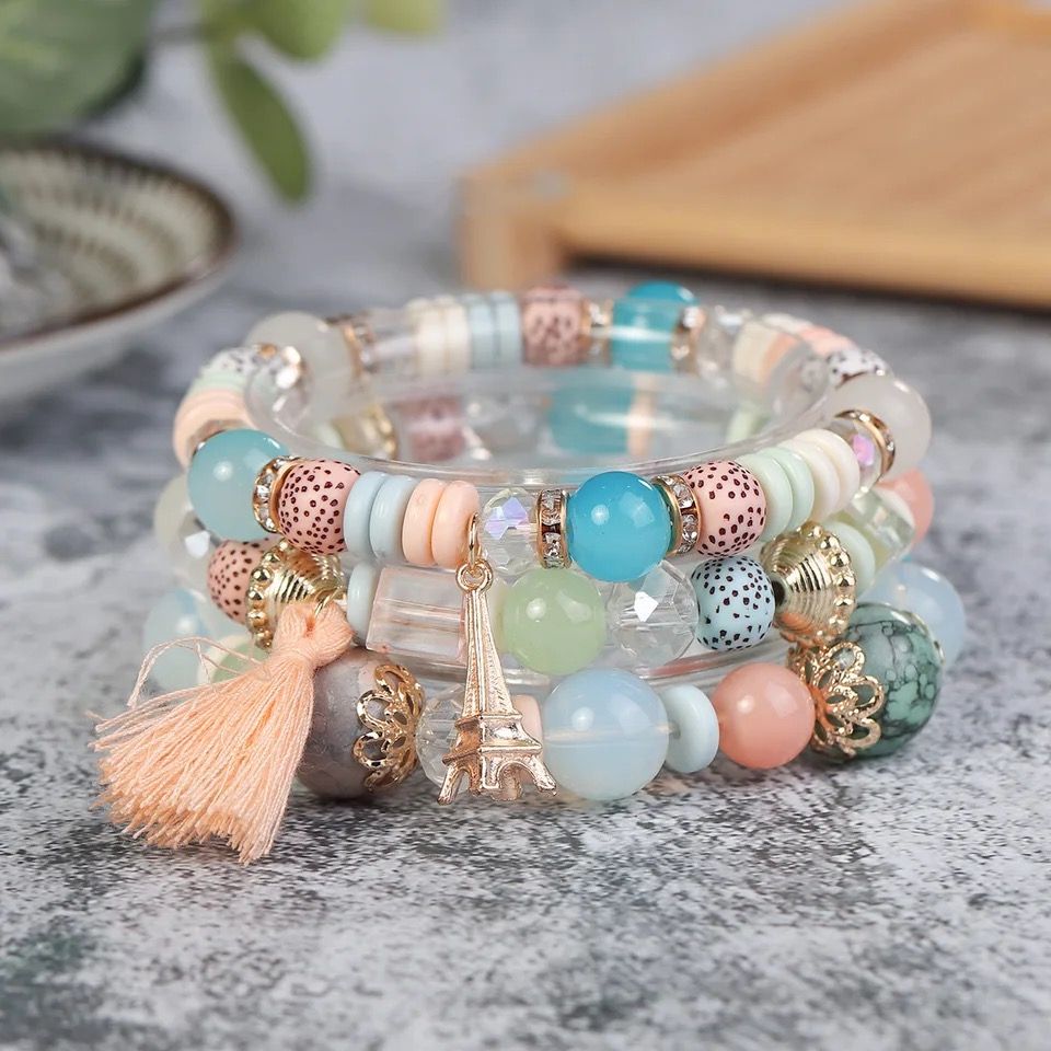 BOHEMIAN LUXURY BEAD BRACELET