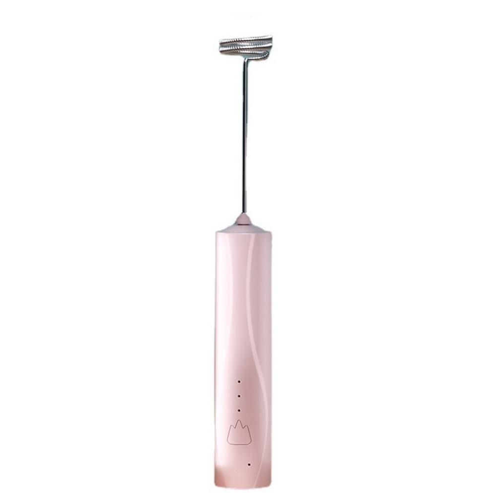 Electric Milk Frothers Handheld Wireless Blender USB Coffee Maker Whisk Mixer Cappuccino Cream Egg Beater Food Blender C