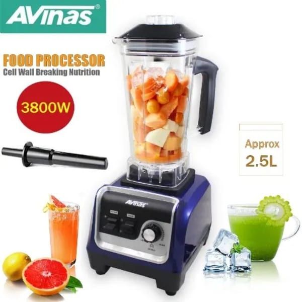 2 5L Commercial Professional Smoothie Blender - 3800W Motor
