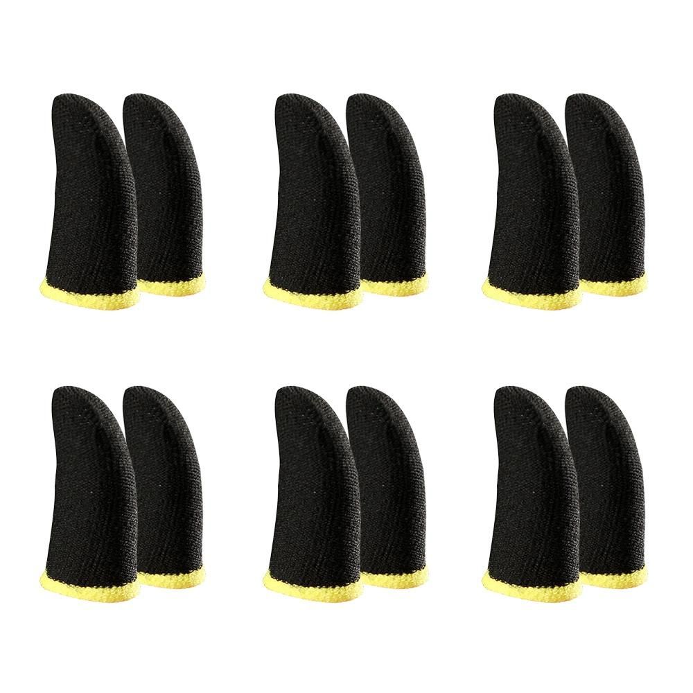 18-Pin Carbon Fiber Finger Sleeves (12 Pcs)