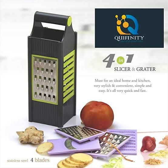 4 In 1 Multi-function Vegetable Cutter / Kitchen Grater