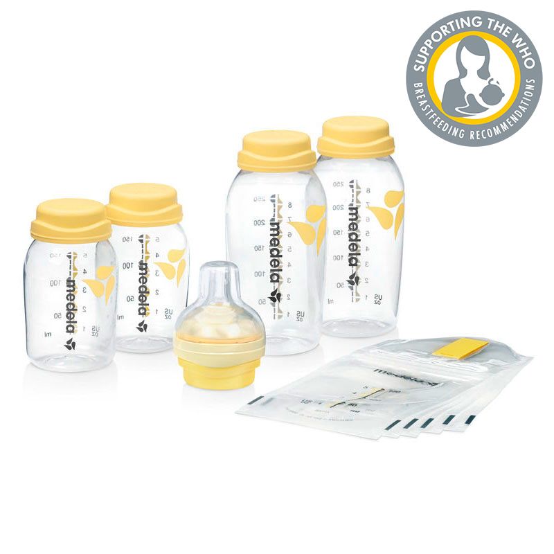 Breastfeeding Store And Feed Set