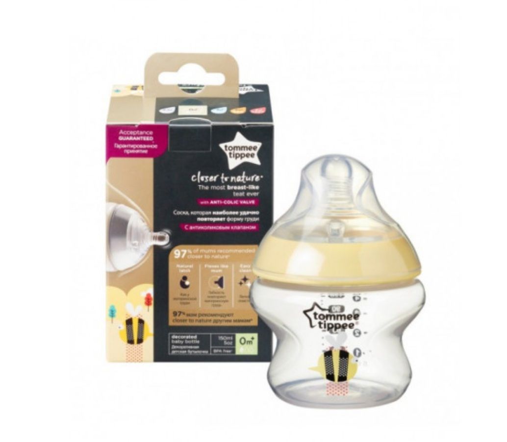 Close To Nature 150ml ,Unisex Decorated Bottle Bee