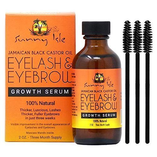 Growth Serum Castor Oil Eyelash And Eyebrow 100% Natural.
