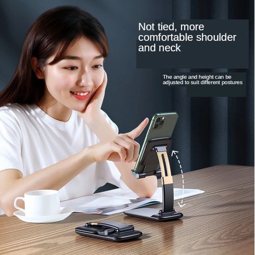 Adjustable Desktop Mobile Phone Holder Universal Cellphone Stand For Tablet PC, And All Smart Phones