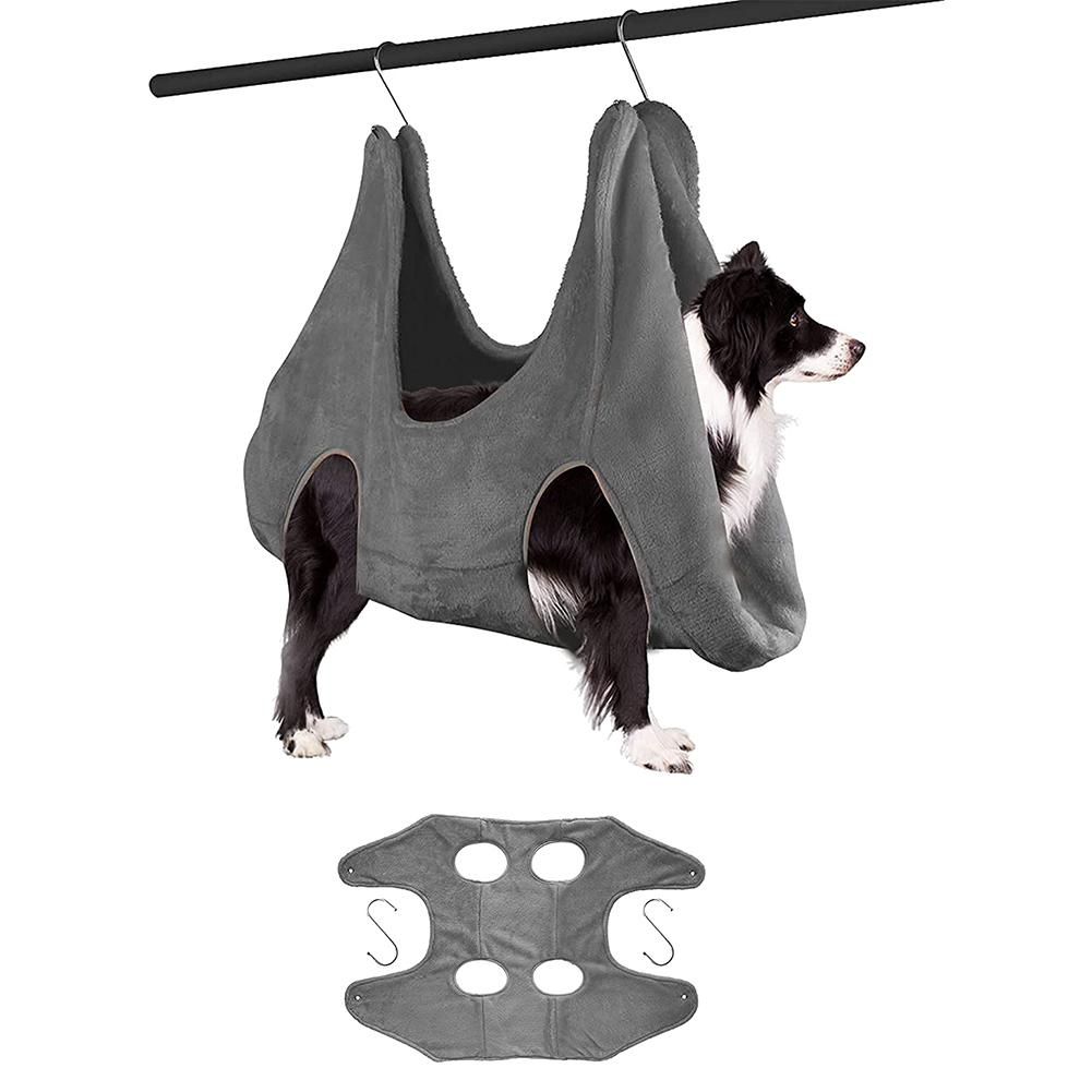 Pet Grooming Hammock Helper, Nail Clipper Restraint Bag for