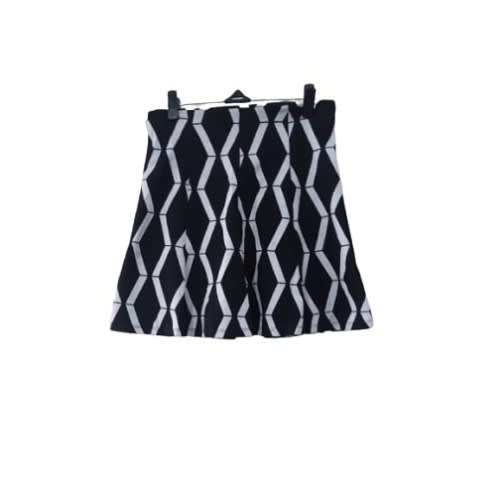Women's Short Skirt- Black And White