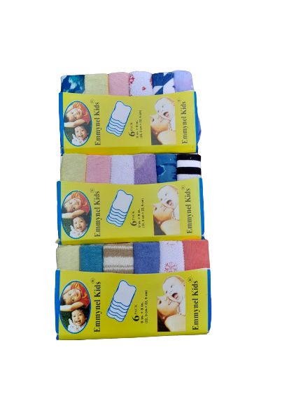 18 Kids Colorful Handkerchiefs For Feeding -