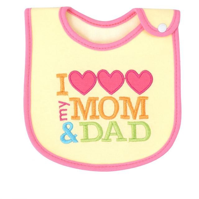 4PCS Waterproof Bandana Baby Girls boys Bibs