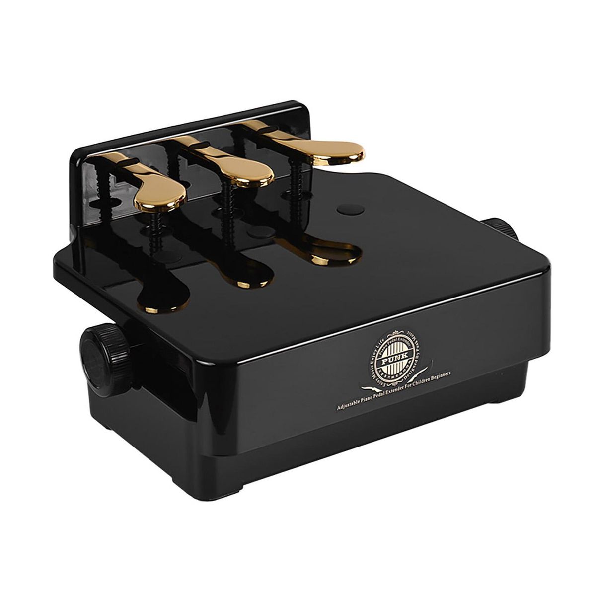 Piano Pedal Extender Bench for Kids Adjustable Height with 3 Pedals Children Piano Teaching Aid Accessory