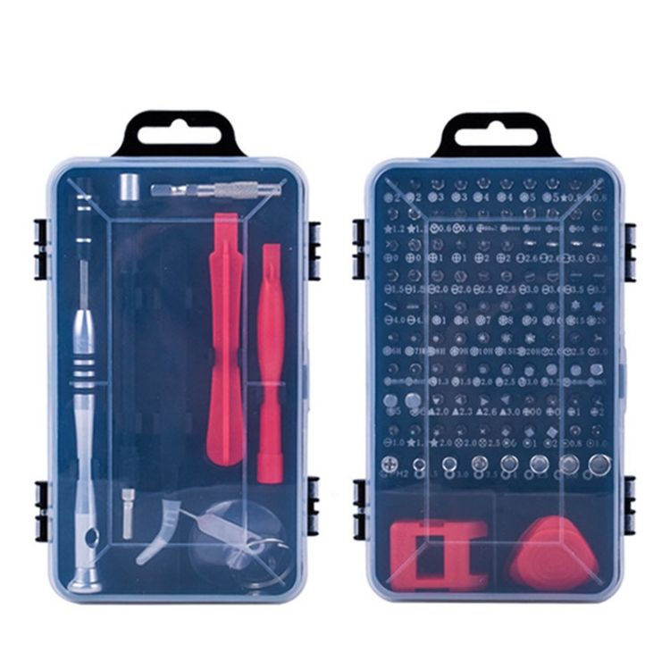 Mobile Phone Disassembly Maintenance Tool Screwdriver Set 110 In 1 (Red)
