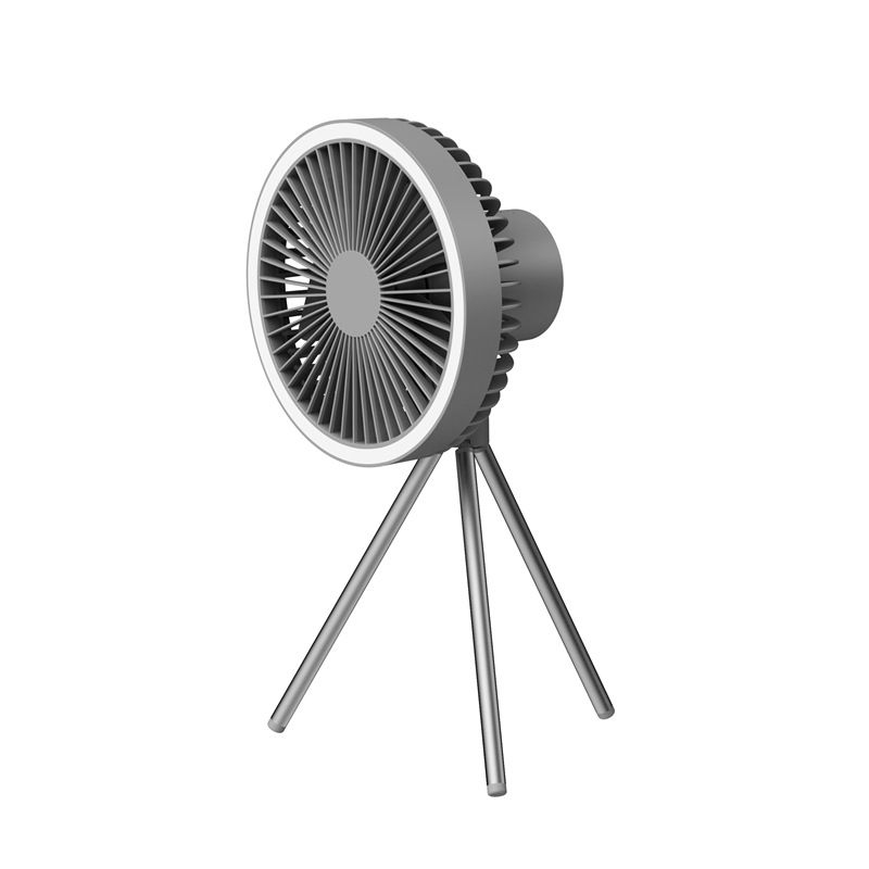 DQ212 Air Cooling Fan USB Chargeable Desk Tripod Stand With